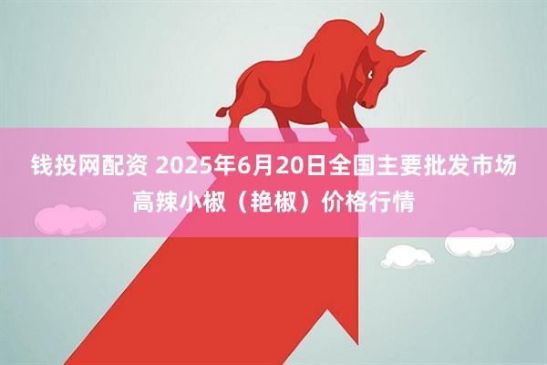 钱投网配资 2025年6月20日全国主要批发市场高辣小椒（艳椒）价格行情