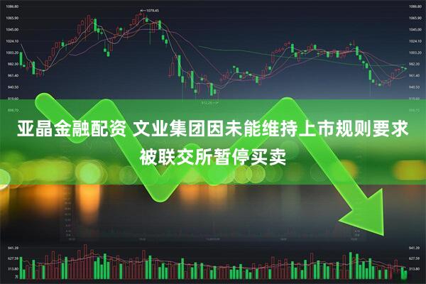 亚晶金融配资 文业集团因未能维持上市规则要求被联交所暂停买卖